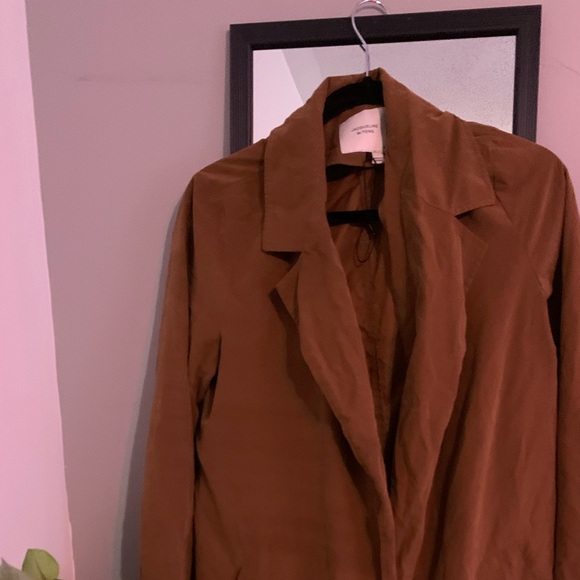 Camel blazer/trench coat - Picture 2 of 3